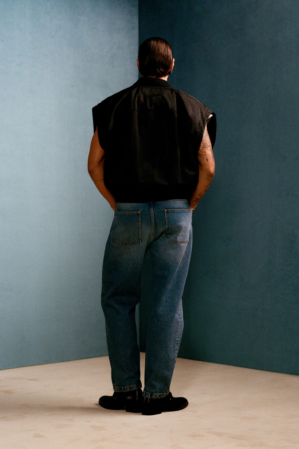 JEANS STRAIGHT FIT WILLY CHAVARRIA X ZARA / Azul claro  фото 2