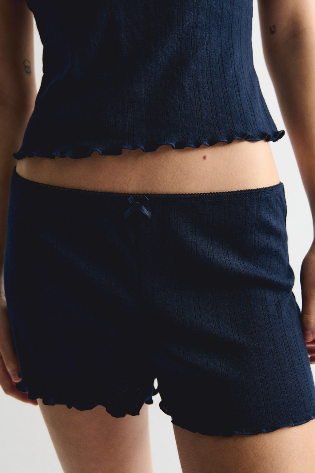 Pijama en pointelle - H&m фото 6