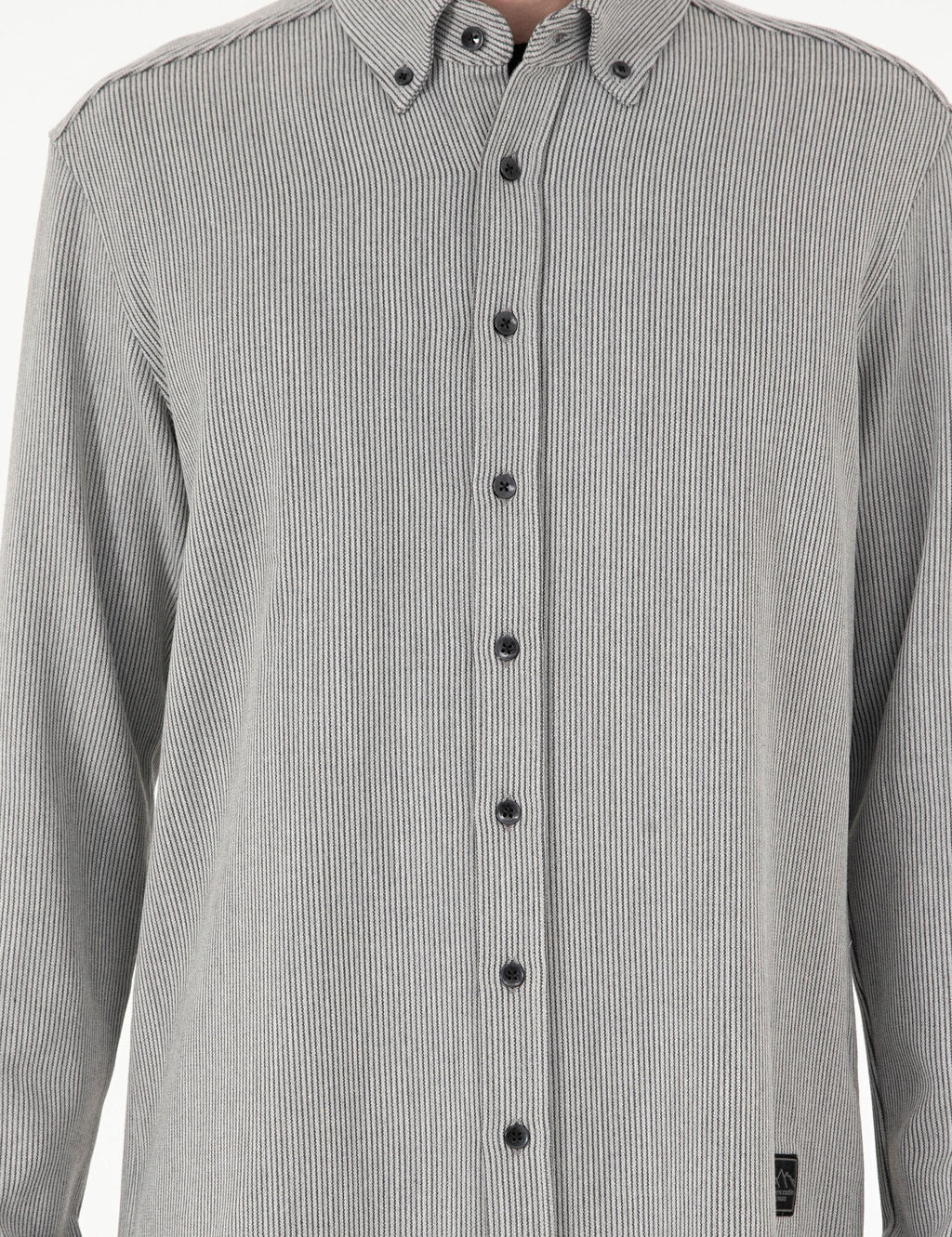 Gri _izgili Regular Fit Uzun Kollu G_mlek - Pierre cardin фото 6