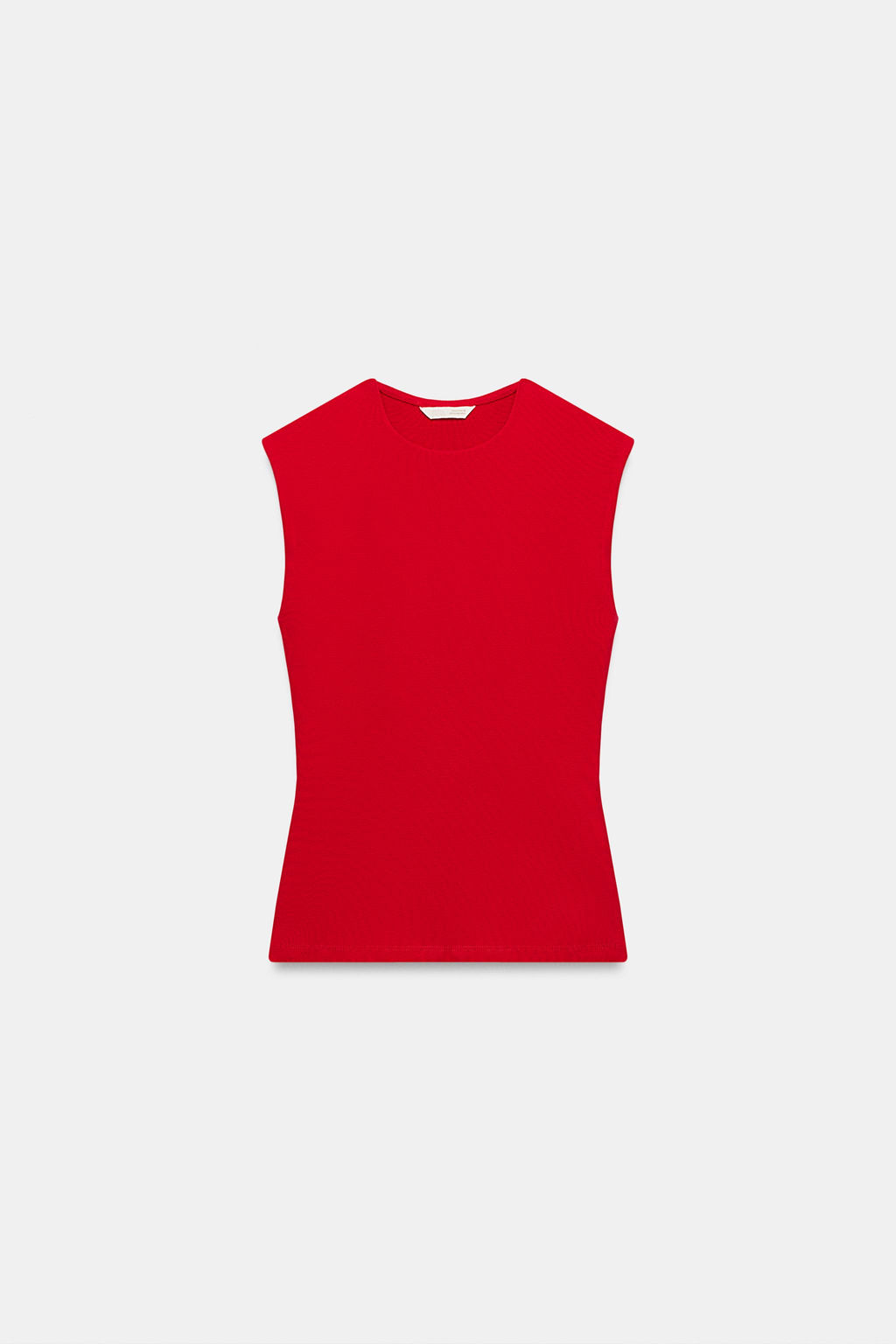 CAMISETA MANGA SISA / Rojo - Zara фото 5