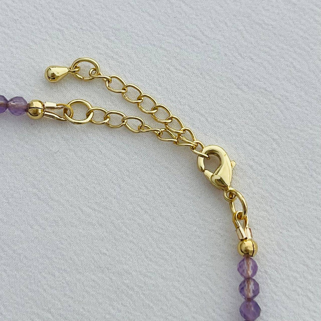 Колье из Аметиста (градиент)