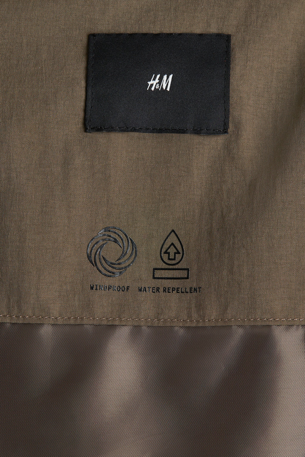 Chaqueta cortavientos de nailon repelente al agua - H&m фото 9