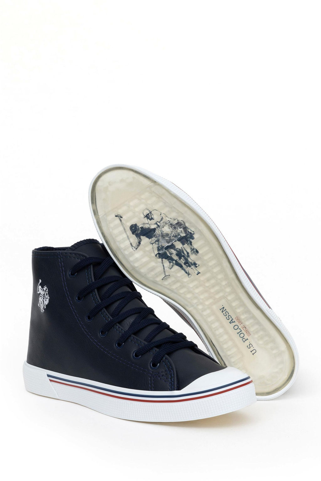 U. S. Polo Assn Мужская темно-синяя спортивная обувь - U.s. polo assn фото 9