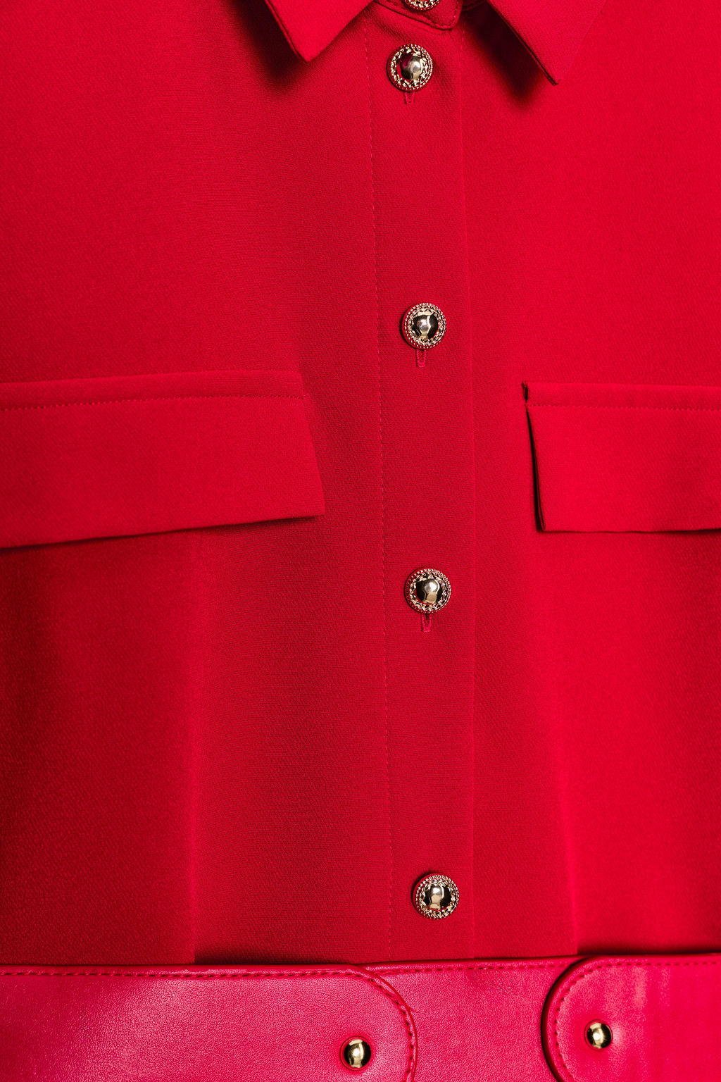 VESTIDO MIDI CINTUR?N / Rojo - Zara фото 9