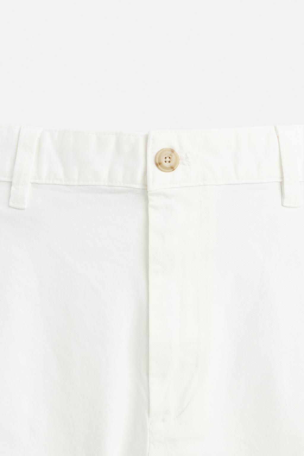 CHINO REGULAR FIT BERMUDA SHORTS - Zara фото 9