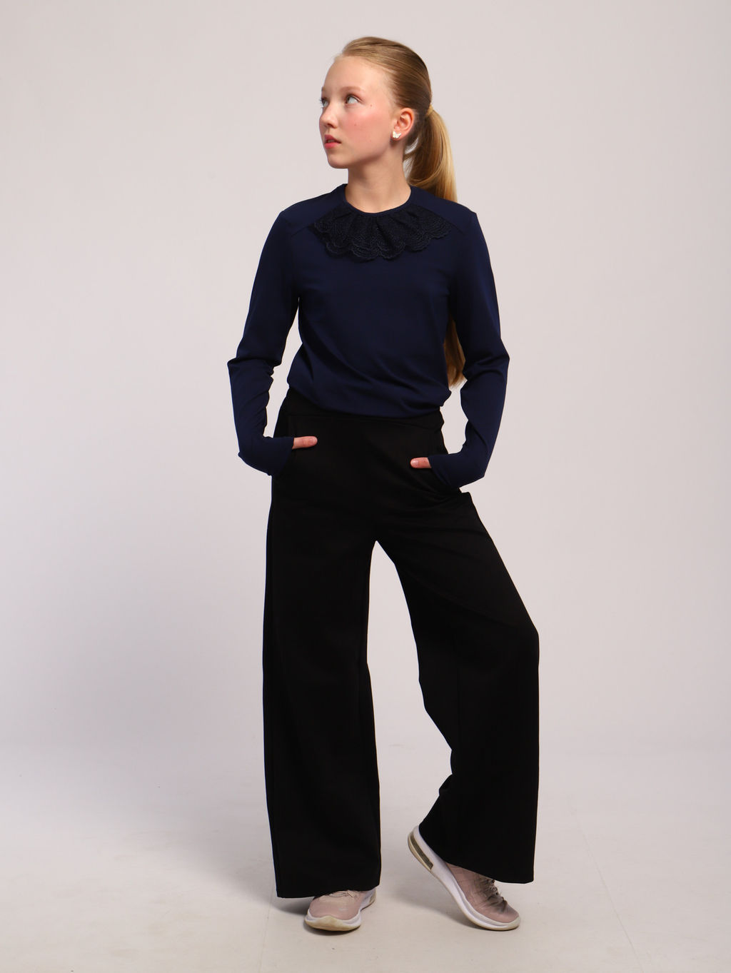 Блузка Инна белый, БЛ-25-1 От Егорки ло Егора - От егорки до егора фото 11