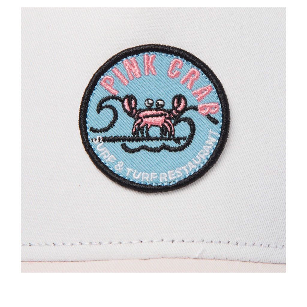 Бейсболка COASTAL арт. HFT Pinkcrab (светло-розовый / белый) фото 3