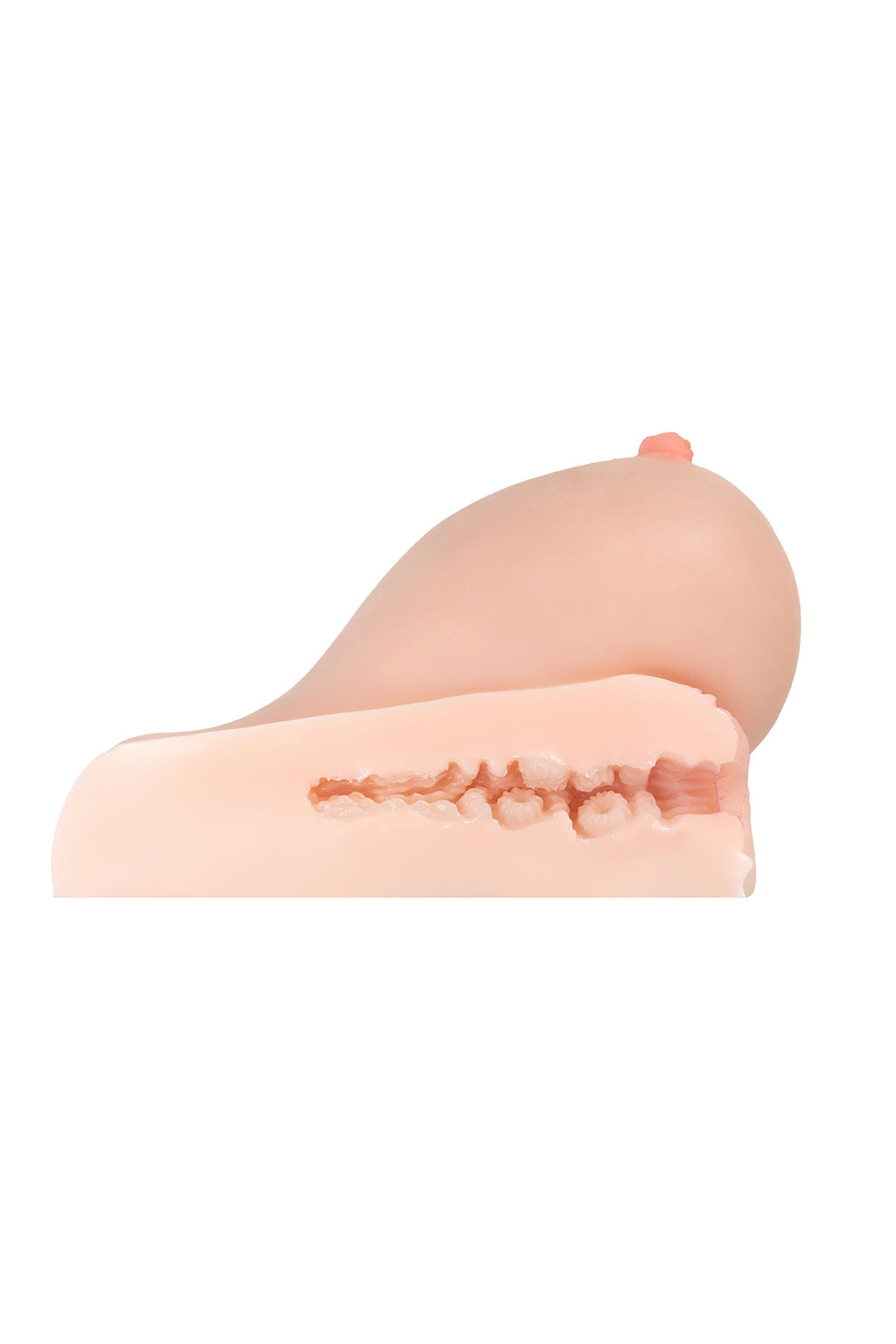 Мастурбатор реалистичный TOYFA Juicy Pussy Fleshy teaser, TPE, телесный