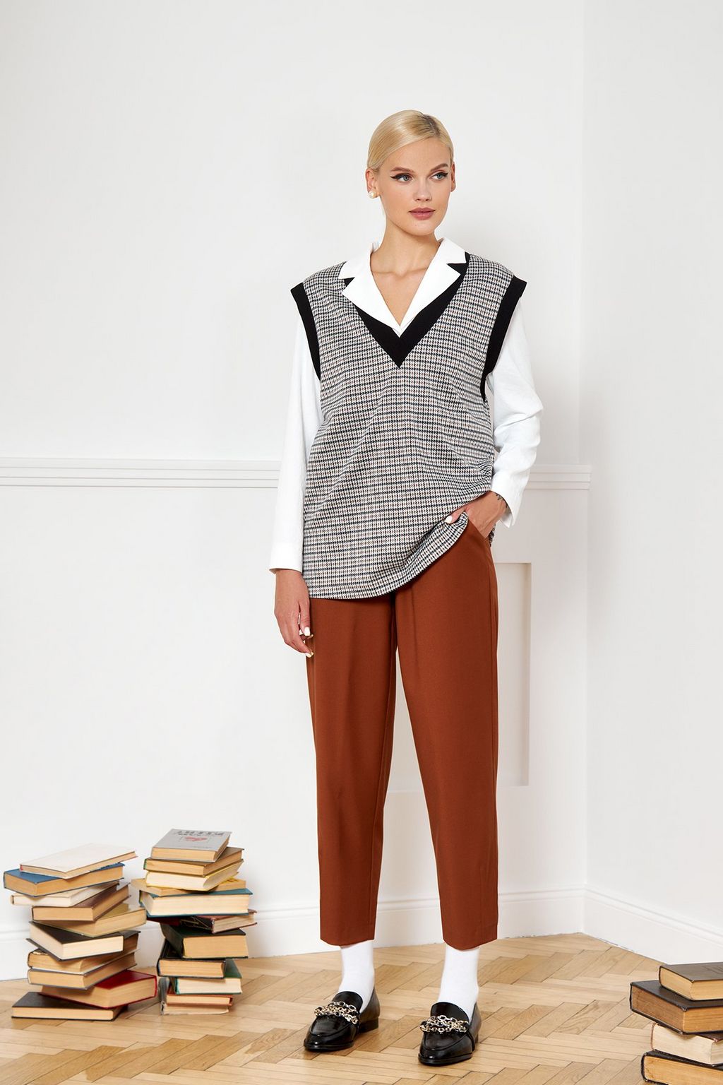 Жилет "Клен" удлинен, арт. 9110