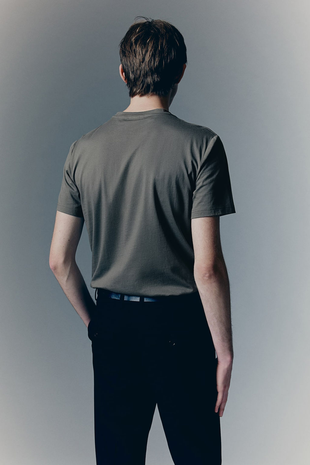 Camiseta en algodon pima Slim Fit - H&m фото 5