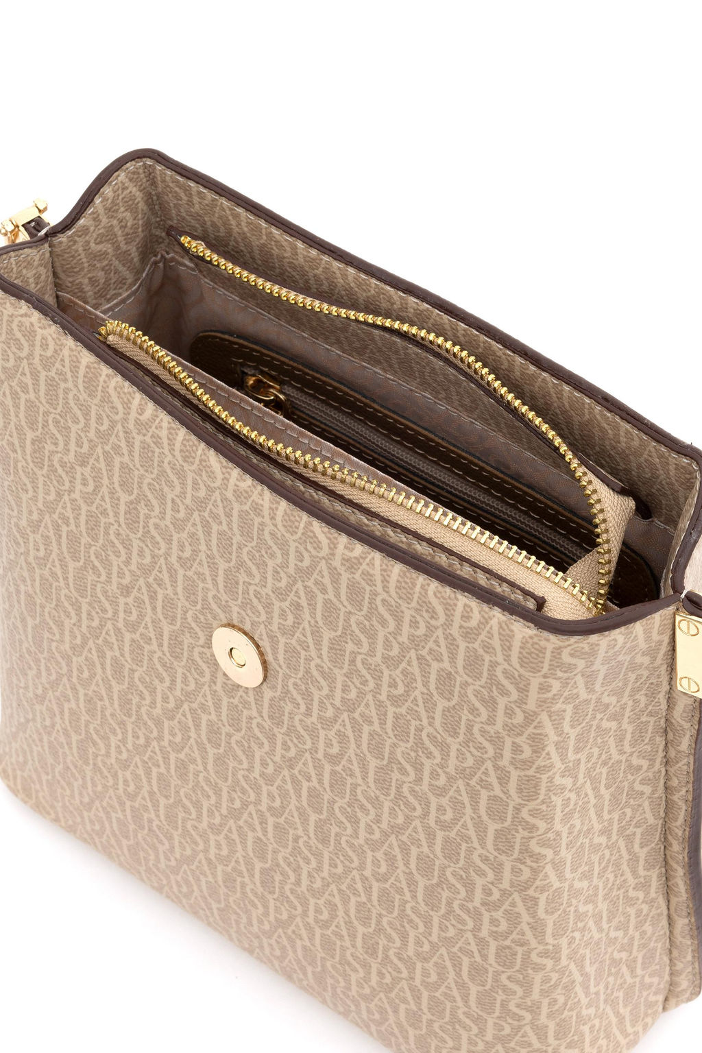 Женская бежевая сумка через плечо Неожиданная скидка в корзине - U.s. polo assn фото 5