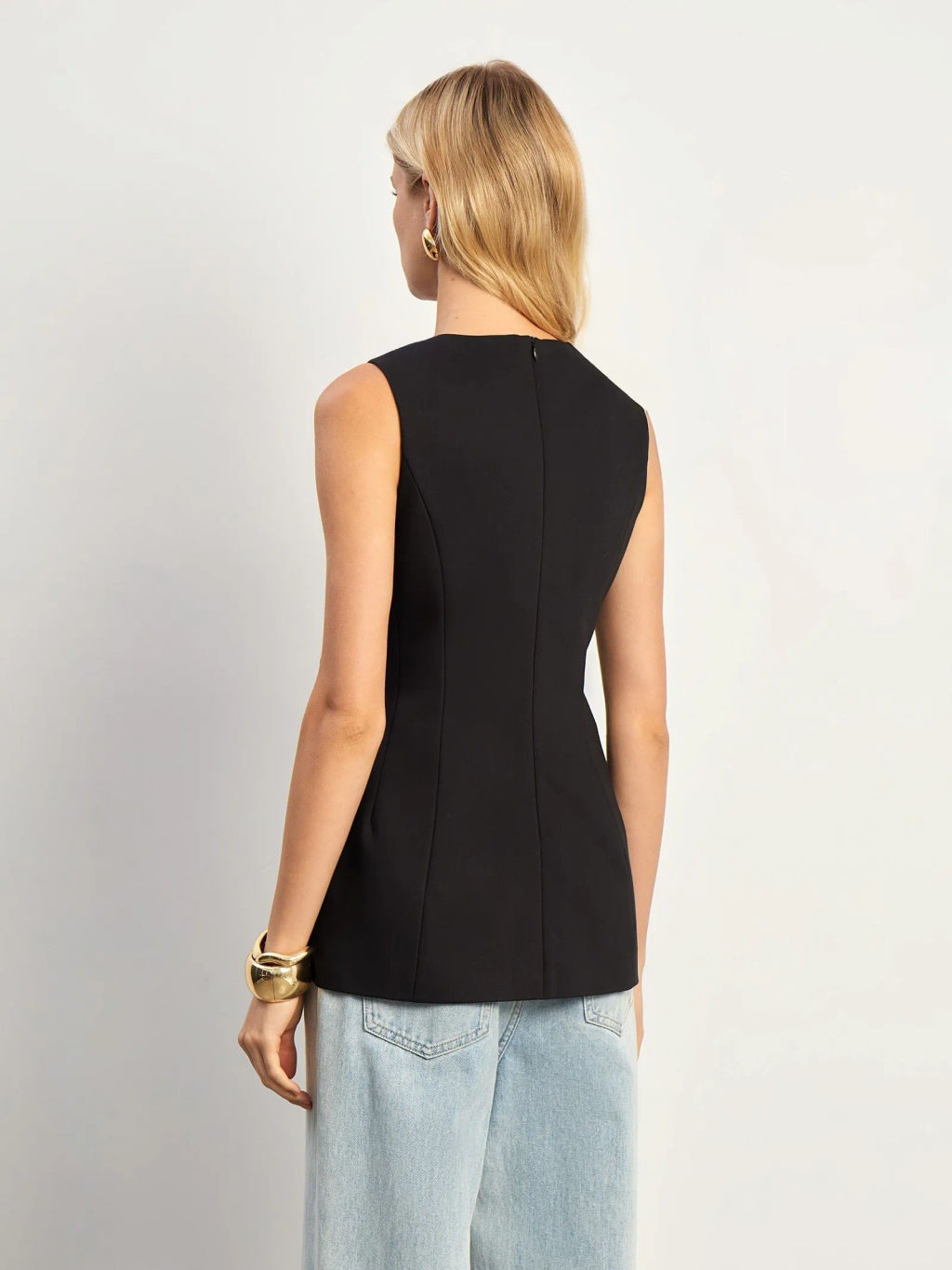 EMKA / Топ из костюмной ткани  фото 4