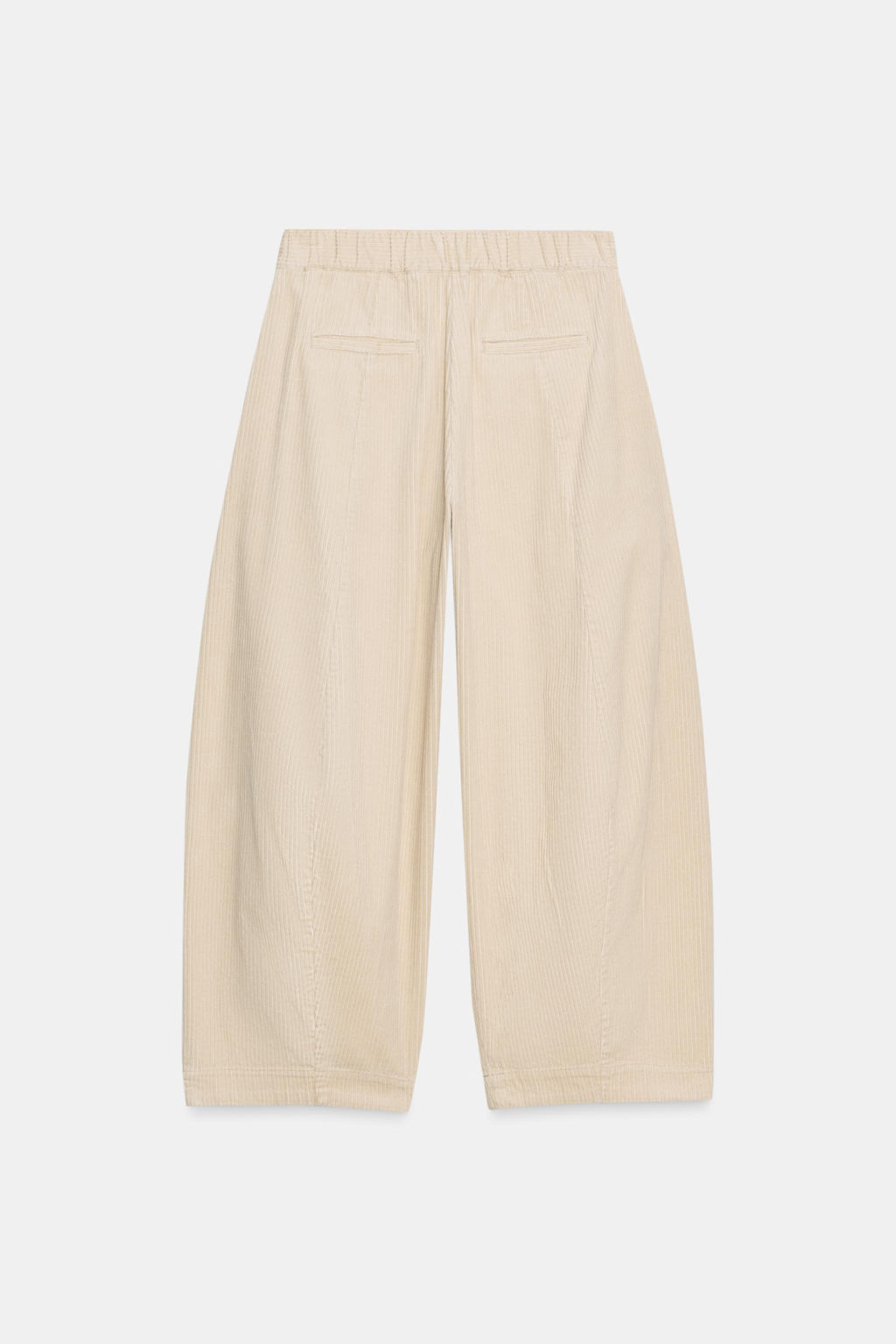 ZW COLLECTION BARREL CORDUROY TROUSERS - Zara фото 5