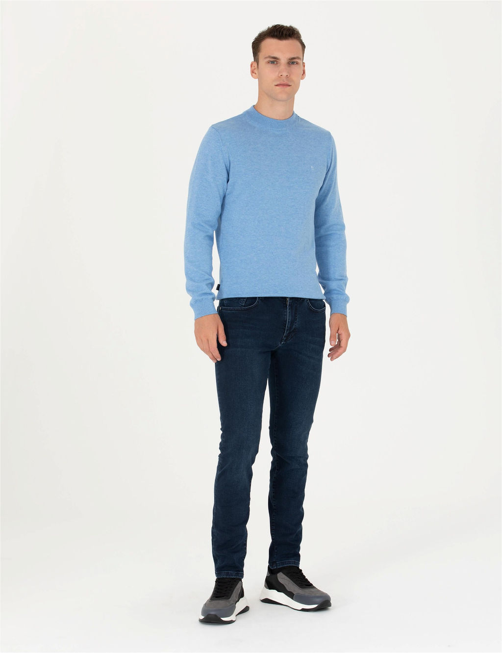 Lacivert Slim Fit Jean Pantolon - Pierre cardin фото 3