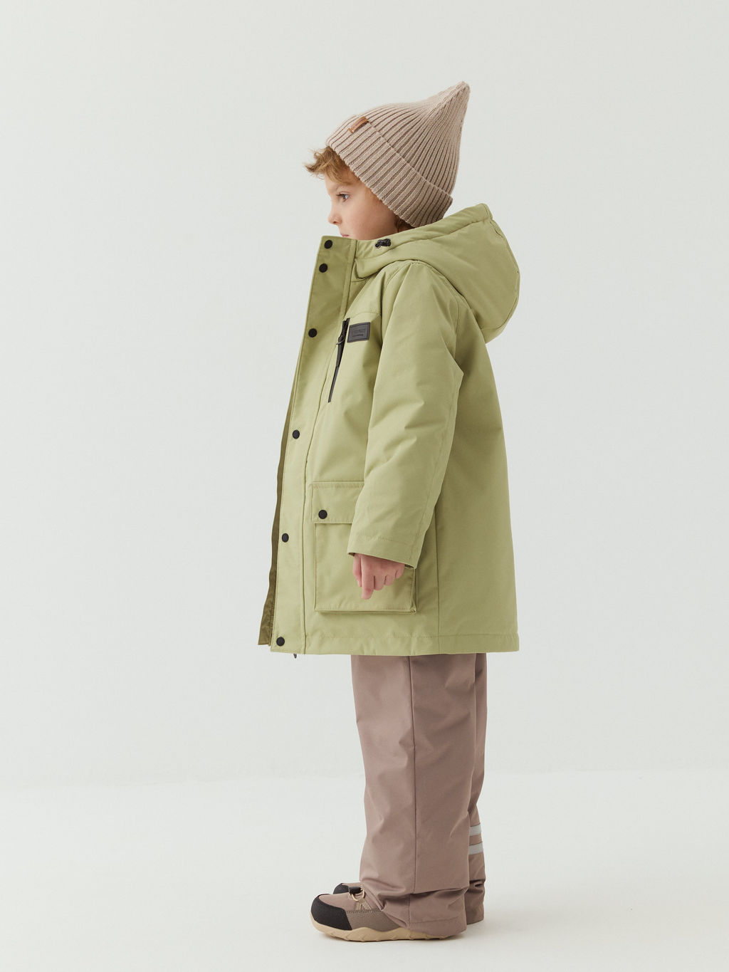 Парка демисезонная "Фисташка"