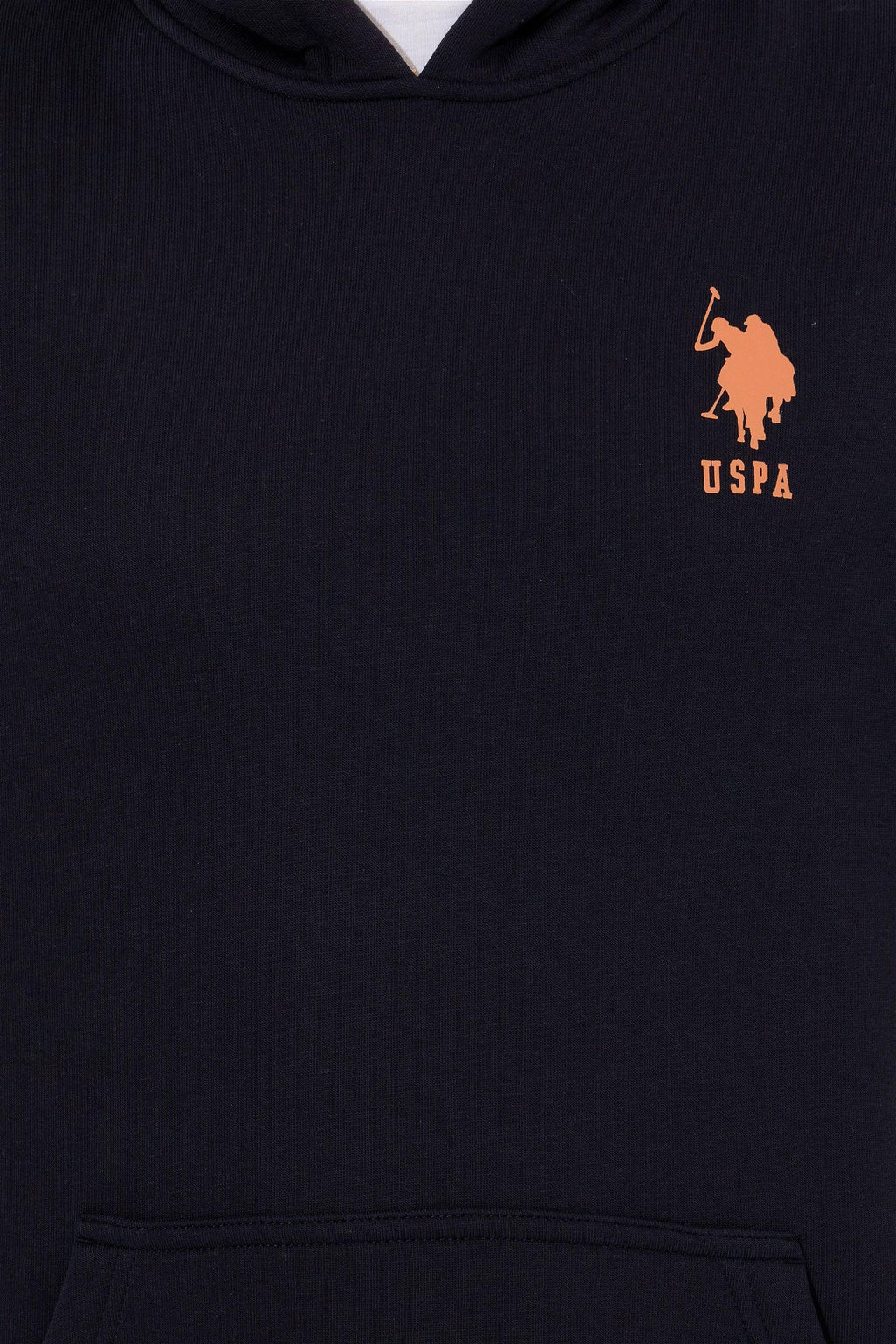 U. S. Polo Assn Мужская темно-синяя комфортная толстовка с капюшоном - U.s. polo assn фото 13