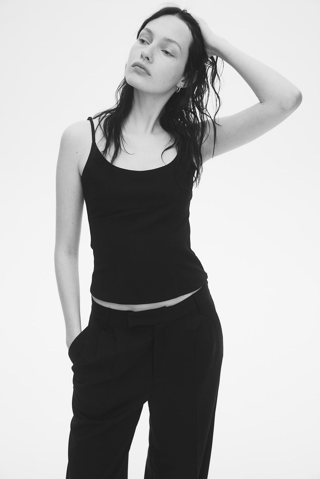 Top de tirantes estilo corse - H&m фото 4