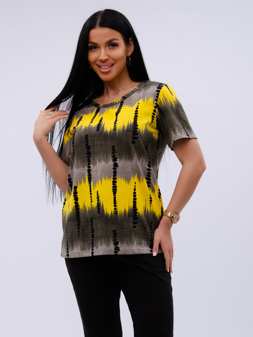 Костюм "Азалия 3" жёлтый, трикотаж