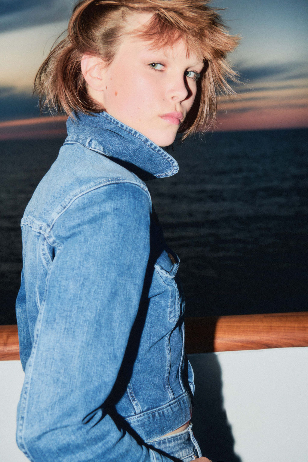 Cazadora denim corta - H&m фото 4