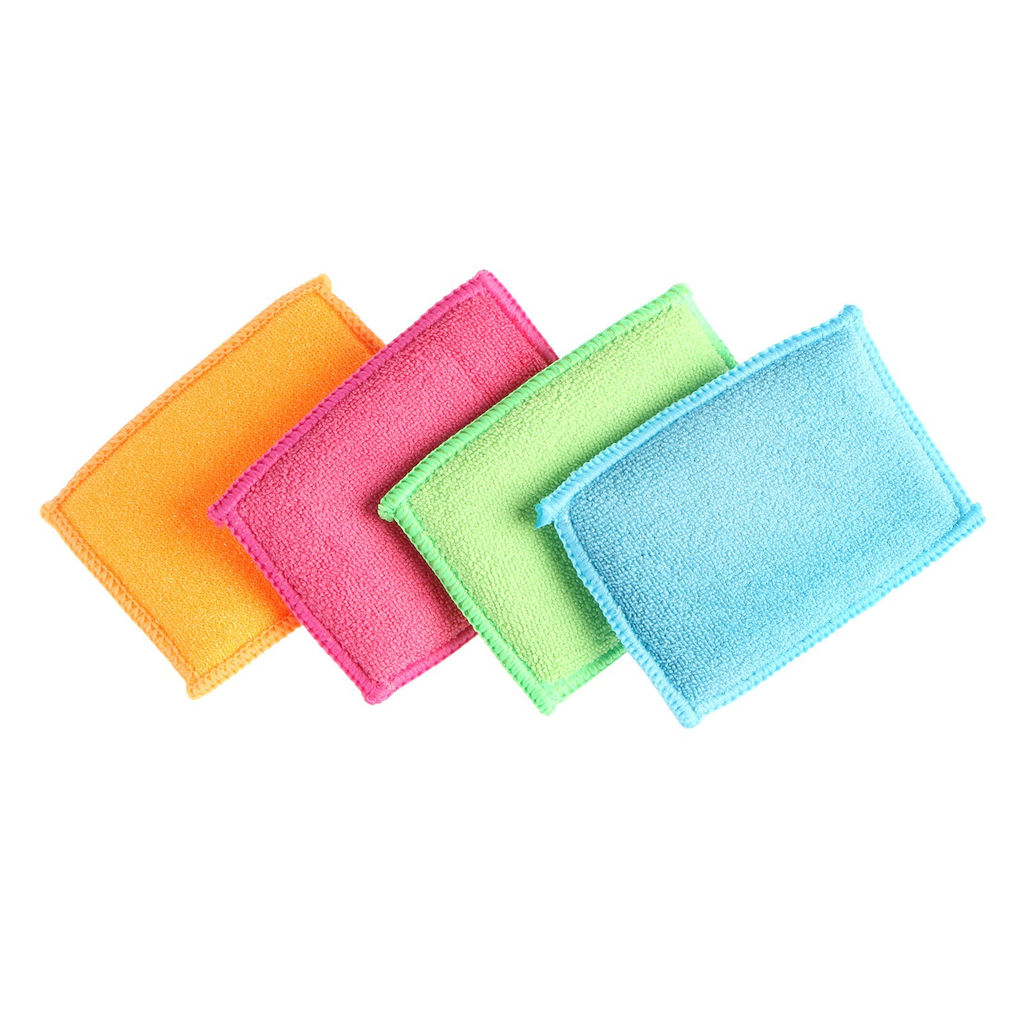 Набор губок из микрофибры 4 шт. арт. СА-148