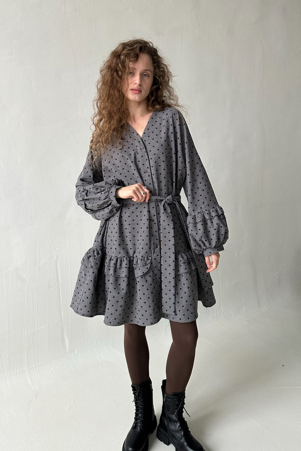 Платье женское COSY076/03/Серый, черный