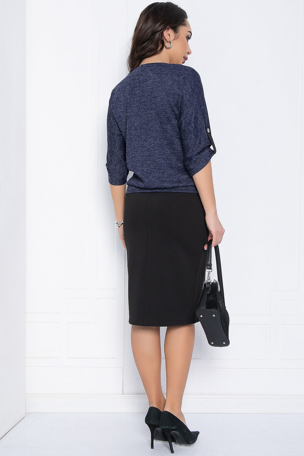 Костюм Нателла (синий) К12510-6 - Lt collection фото 2