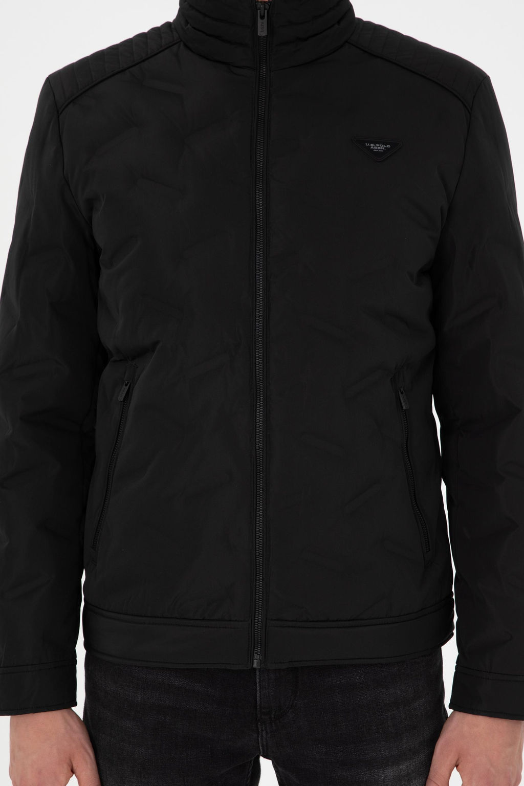 Мужское черное пальто Неожиданная скидка в корзине - U.s. polo assn фото 6