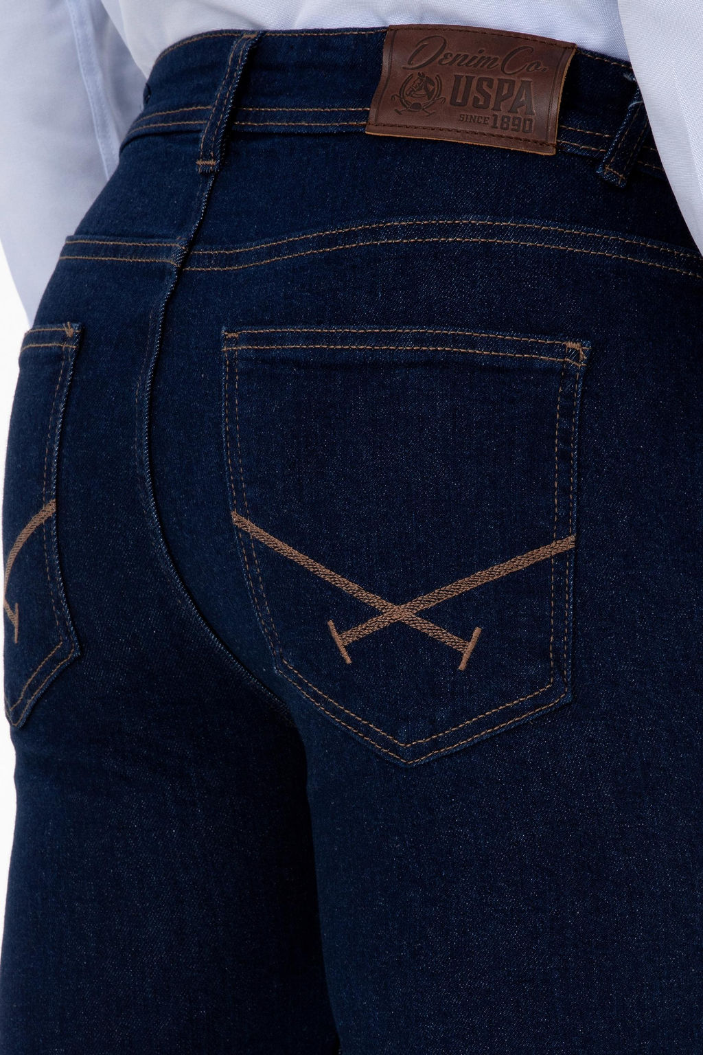 Erkek Koyu Mavi Slim Fit Jean Pantolon