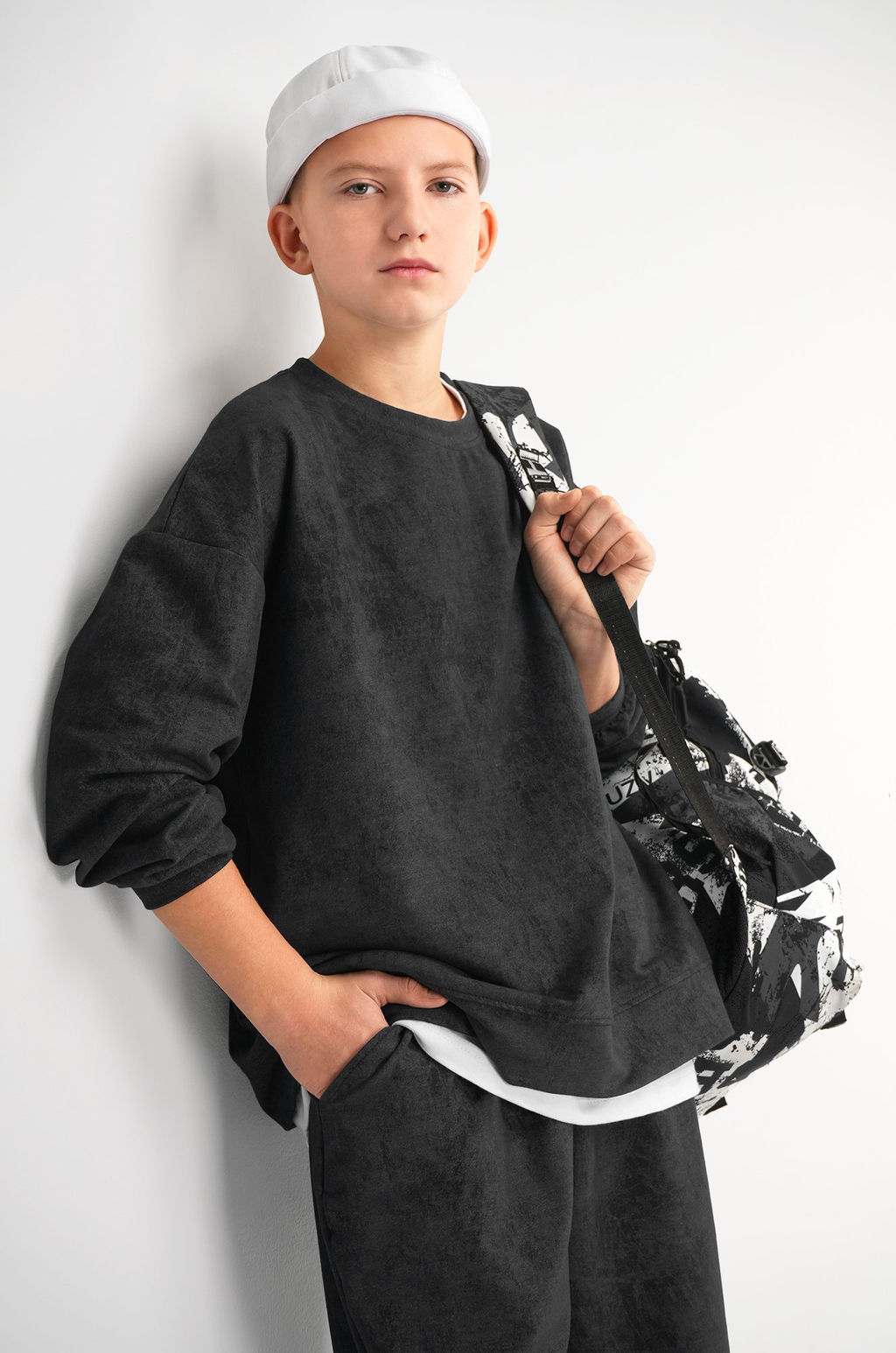 Костюм для мальчика из футера Happyfox  фото 24