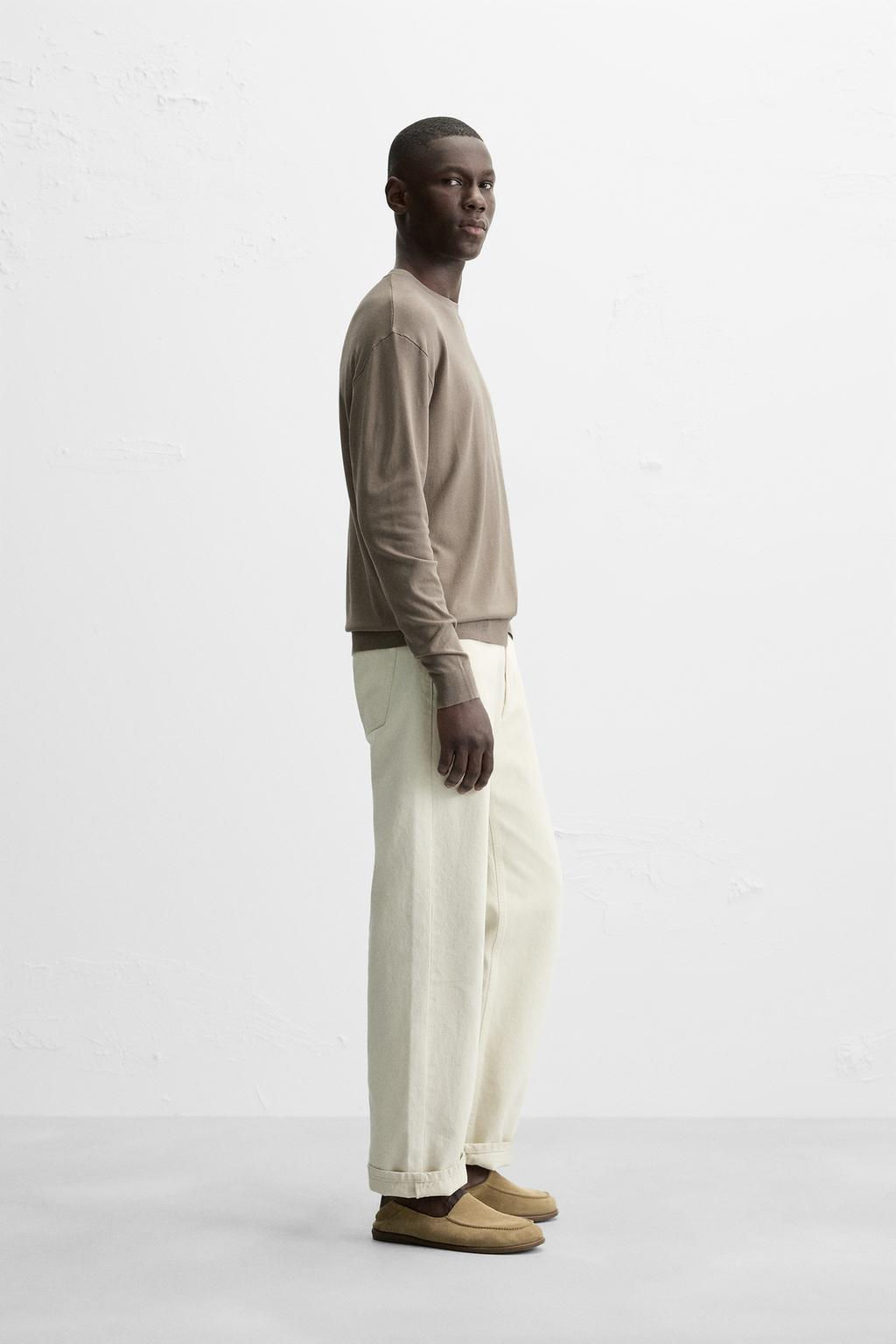 BASIC VISCOSE BLEND SWEATER - Zara фото 6