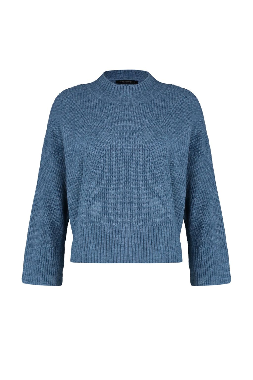 Indigo Yumusak Dokulu Basic Triko Kazak TWOAW22KZ0474 - Trendyolmilla фото 7