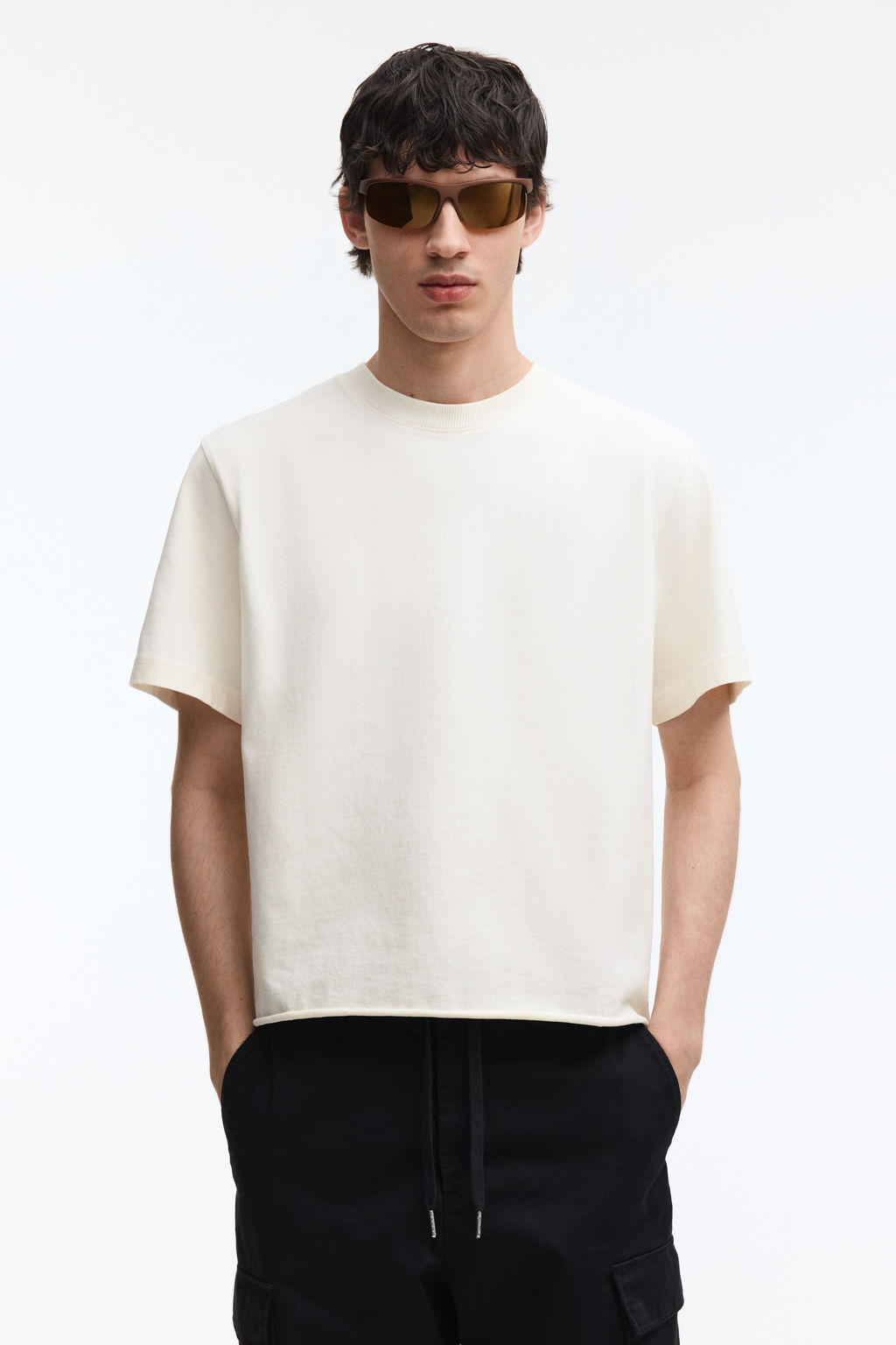 Camiseta con efecto lavado Regular Fit - H&m фото 4