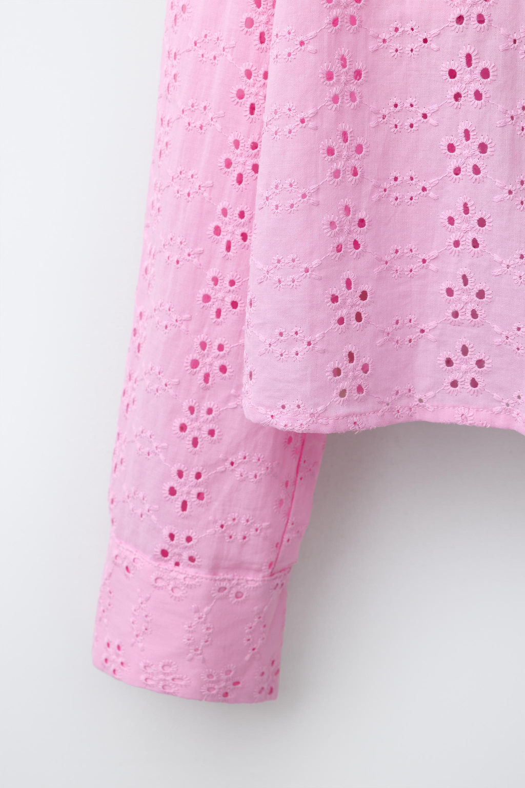 PACK CAMISA CON TOP SCHIFFLY / Fucsia - Zara фото 4