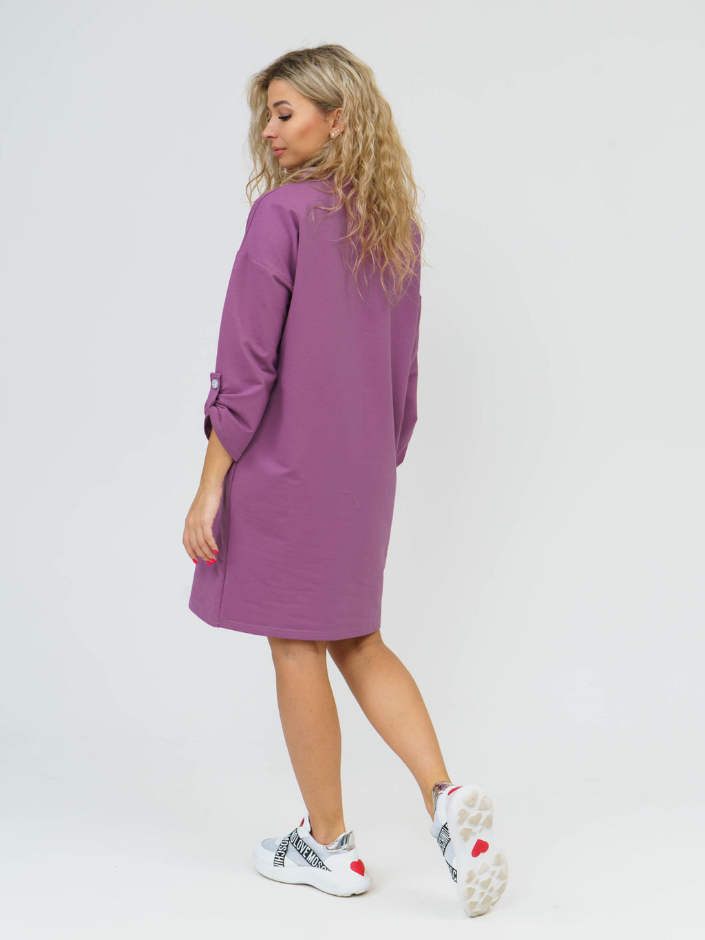 880 Платье "Брусника"