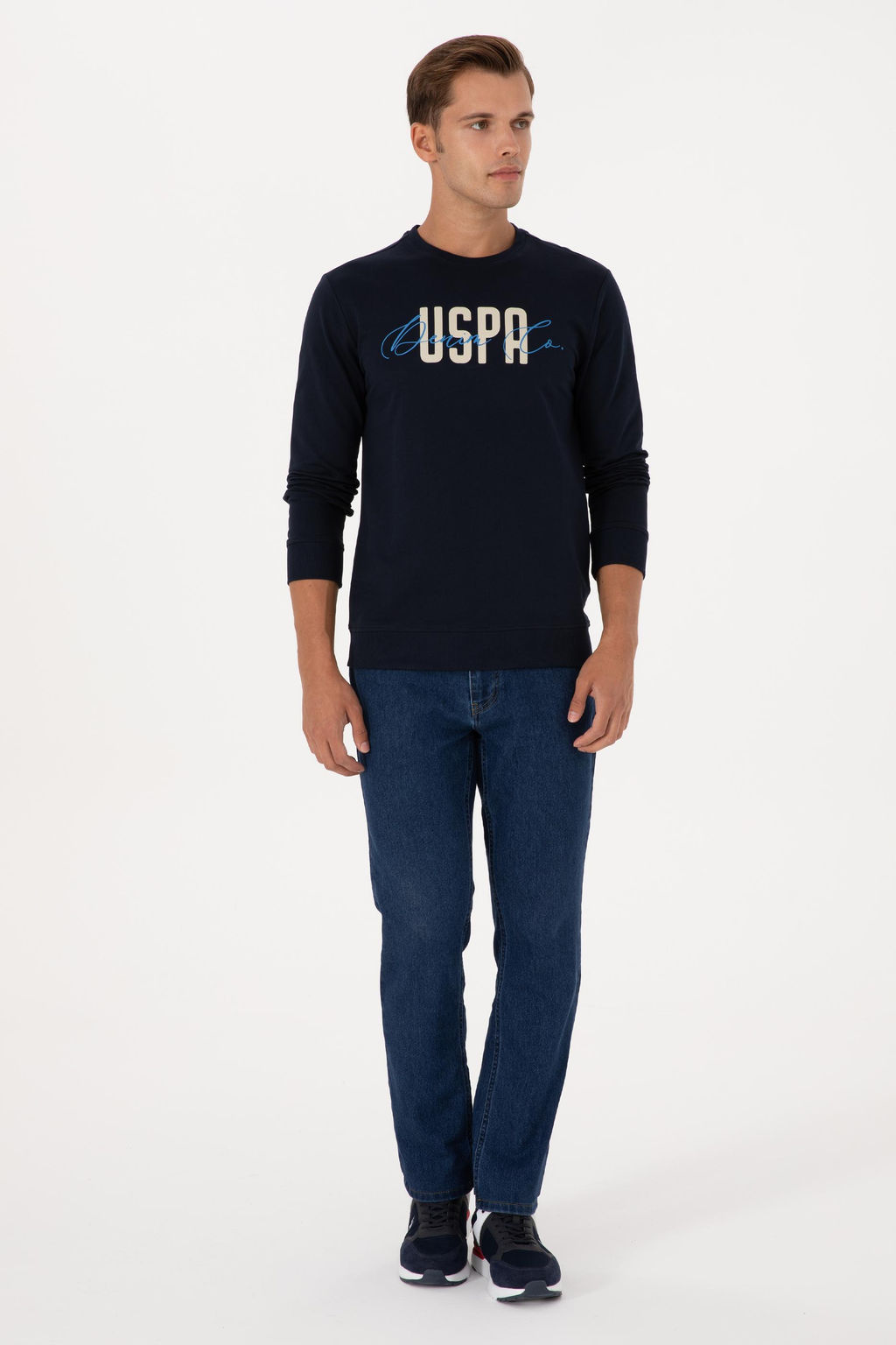 Erkek Lacivert Sweatshirt Sepette S_rpriz _ndirim - U.s. polo assn фото 4