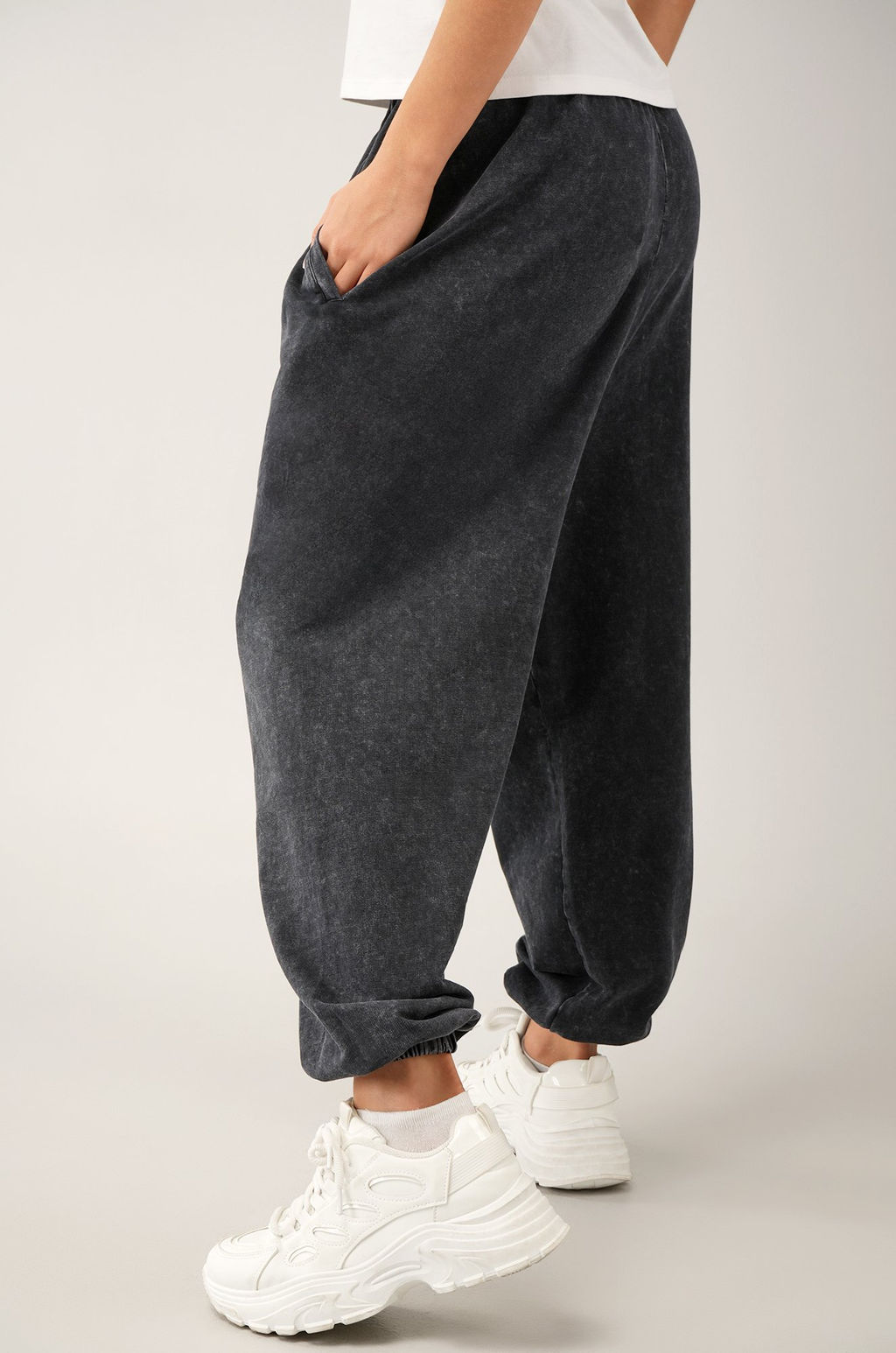 Женские брюки из футера двухнитки Happyfox