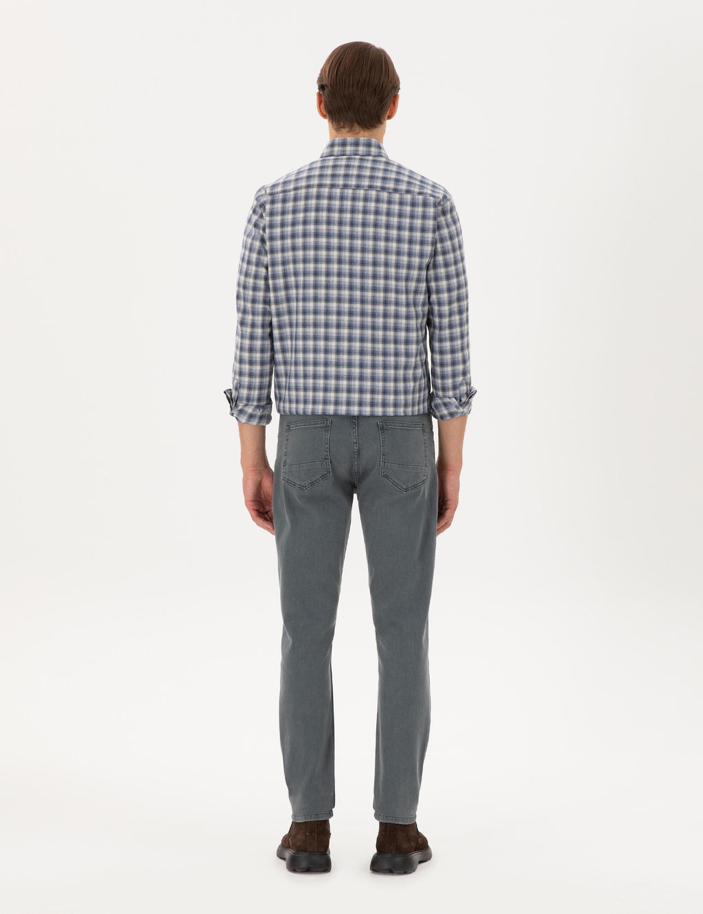 Haki Slim Fit Jean Pantolon