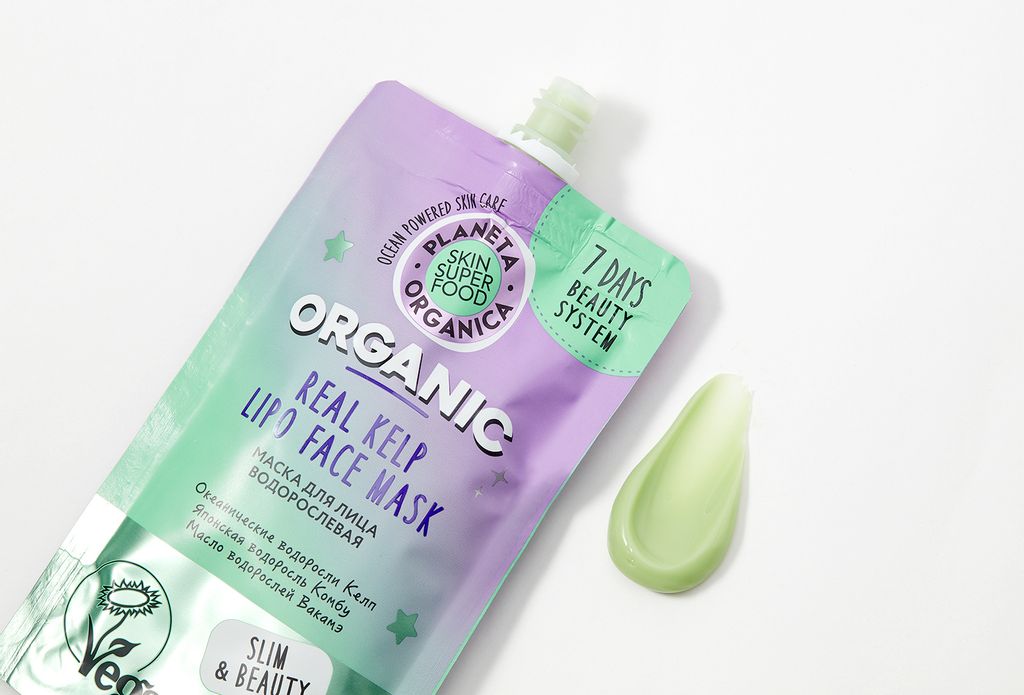 Водорослевая маска для лица, 100 мл / Skin Super Food / Planeta Organica  фото 5