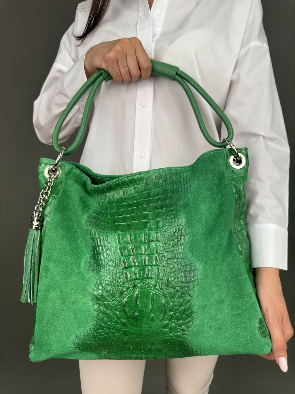 Сумка женская из телячьей кожи