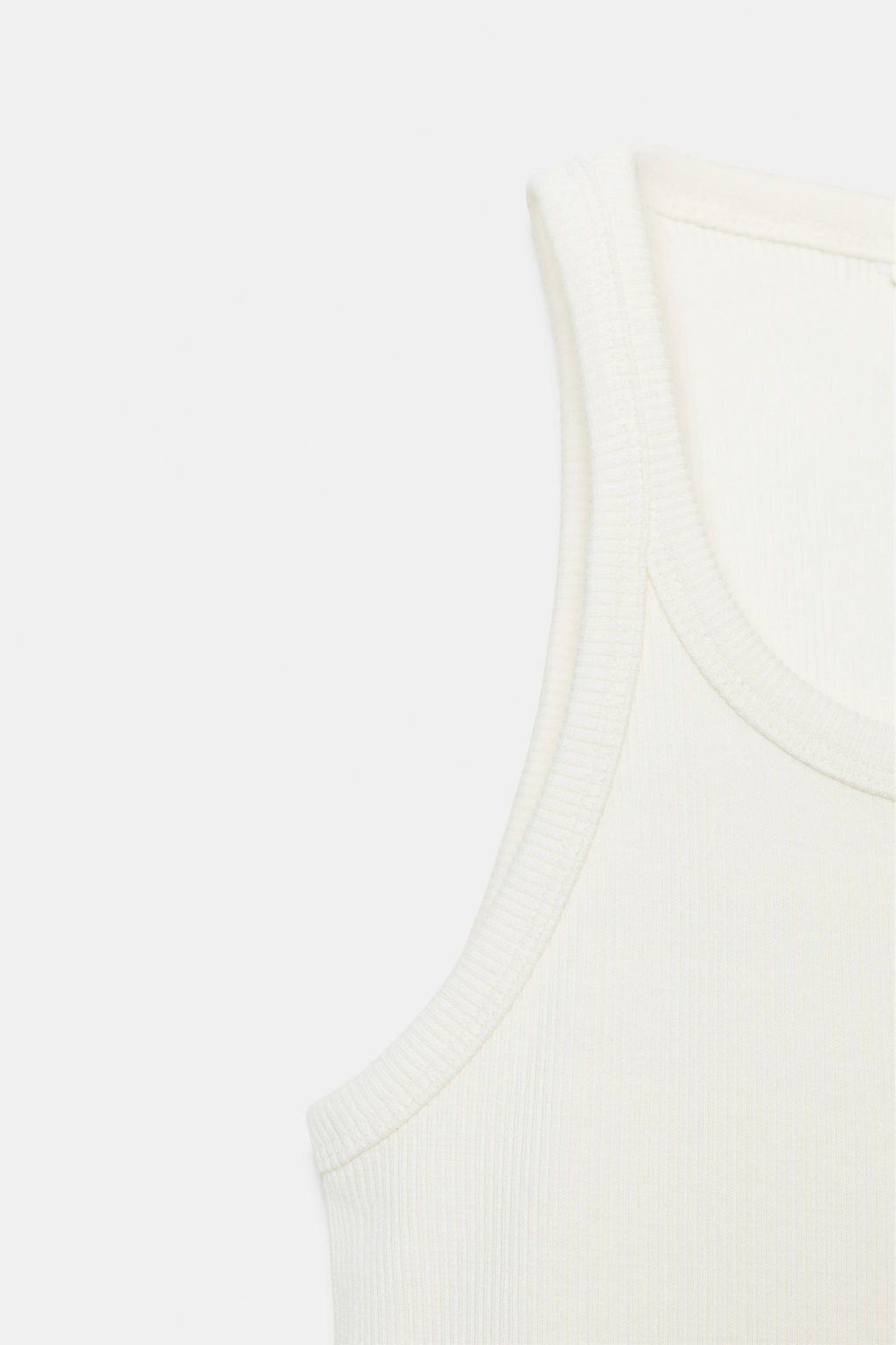 TOP TIRANTES RIB / Crudo - Zara фото 7
