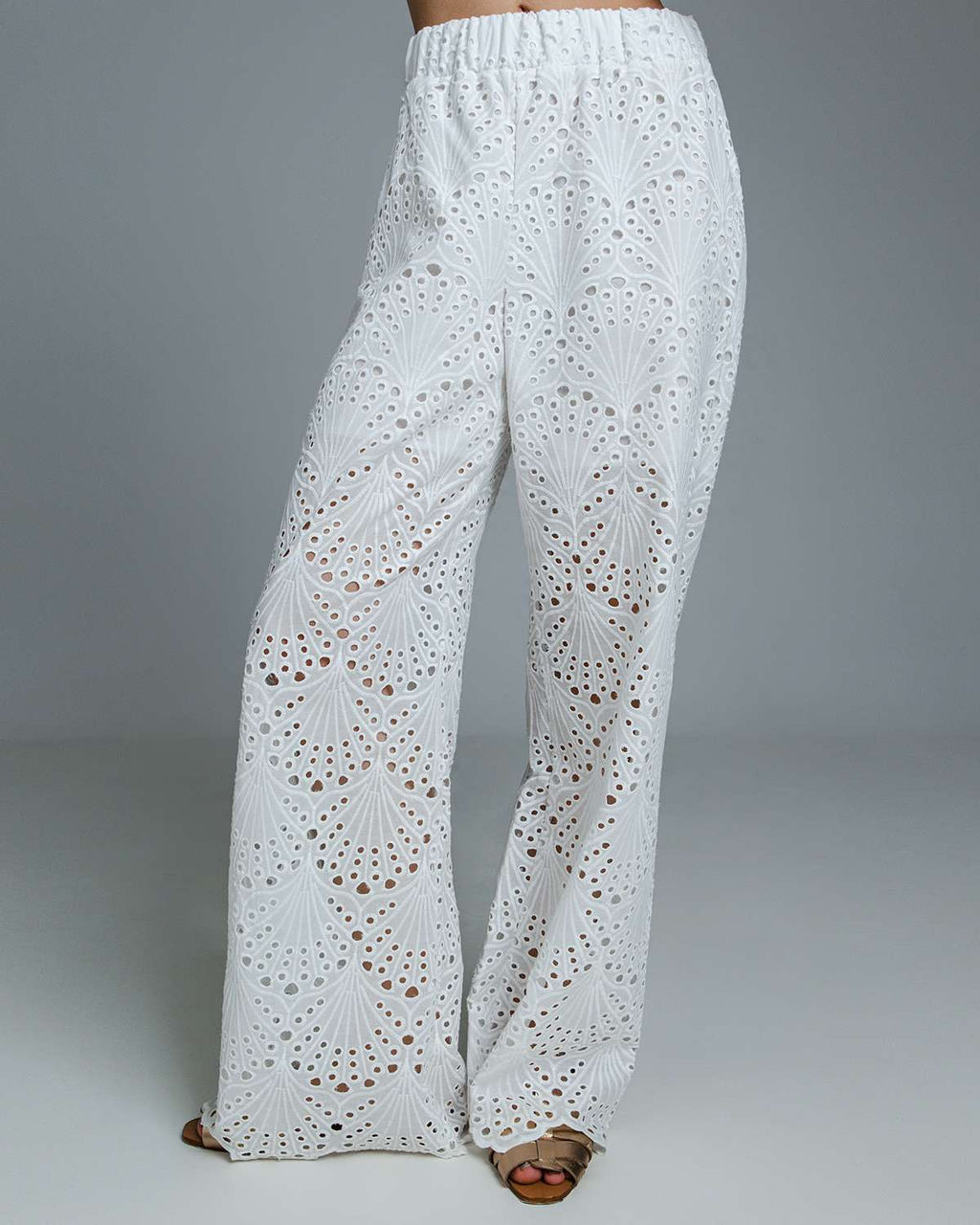 Брюки палаццо шитьё  100% хлопок - Sahar art lab фото 15