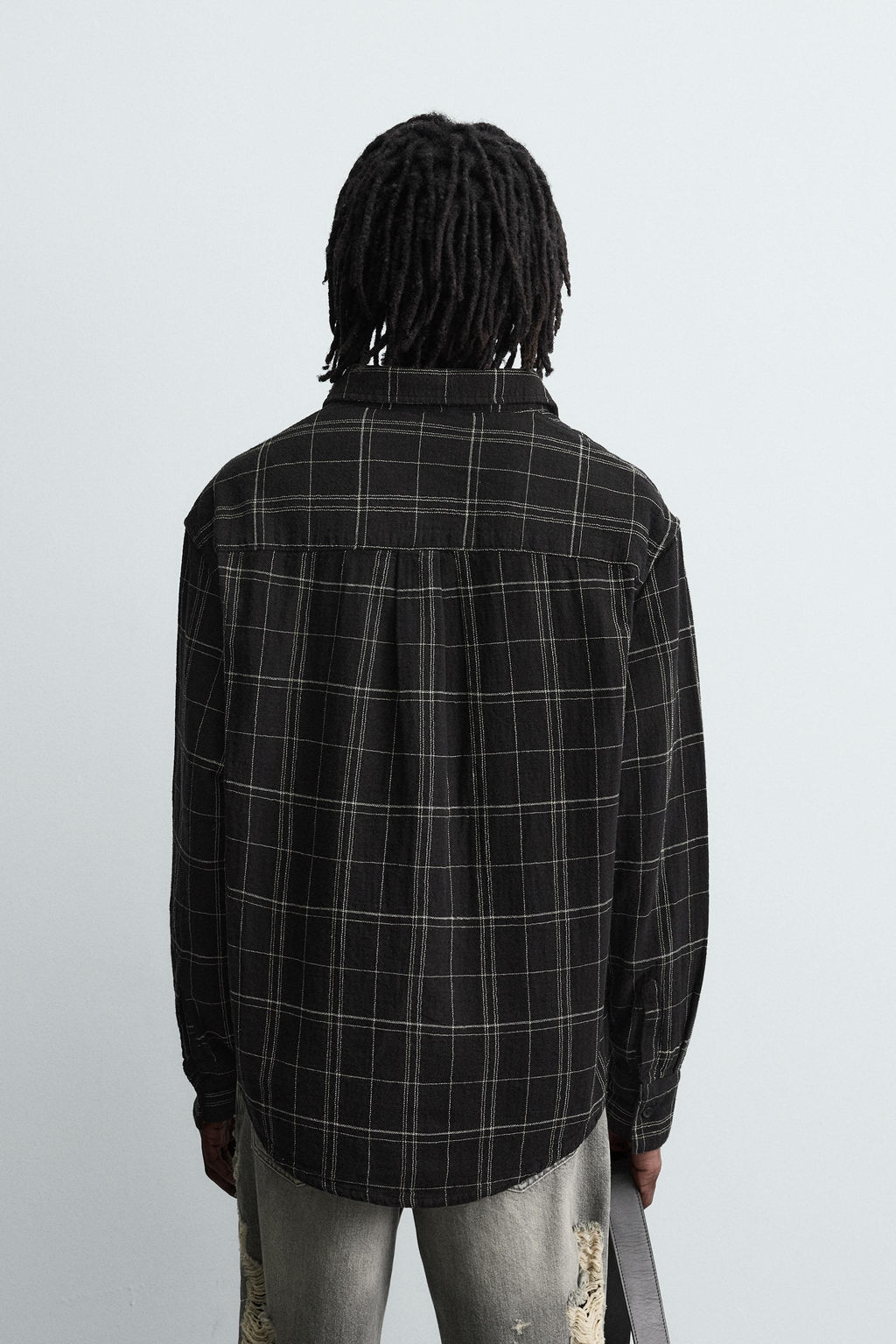 CHECK OVERSHIRT - Zara фото 3