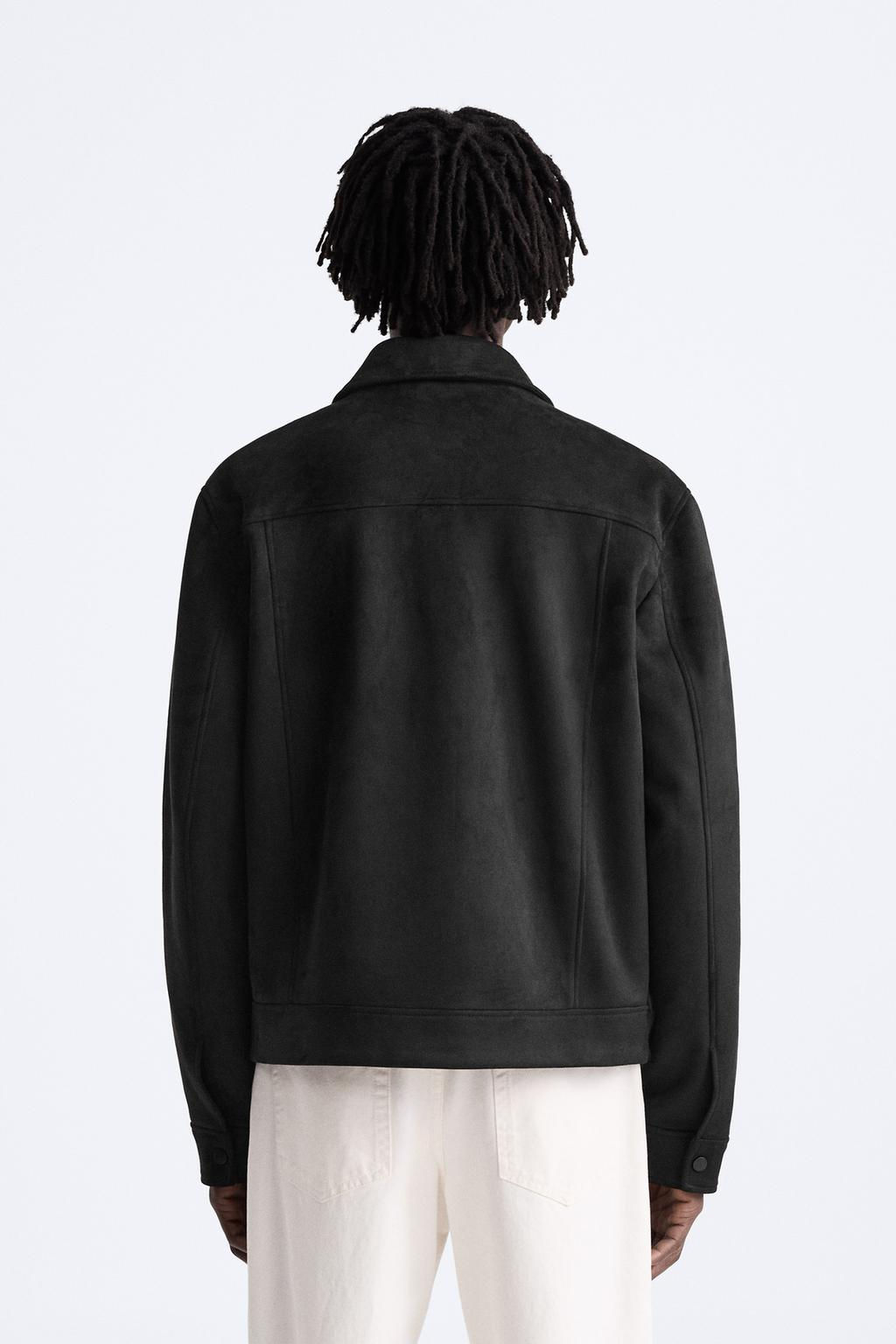 FAUX SUEDE JACKET - Zara фото 13