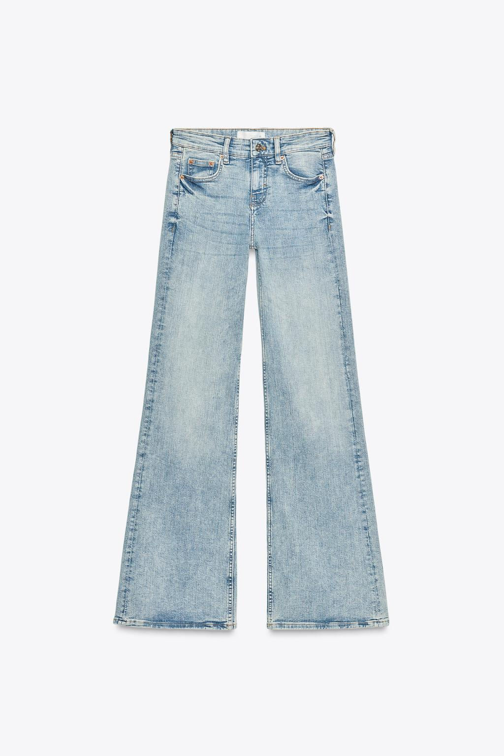 Z1975 FLARE FIT LOW-RISE JEANS - Zara фото 6