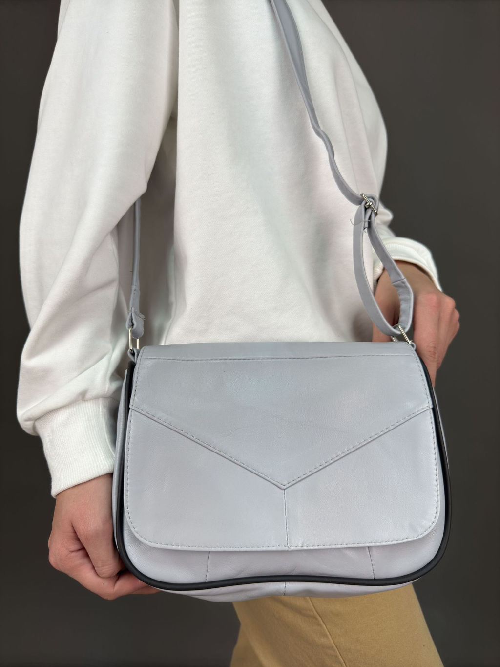 Сумка женская из телячьей кожи