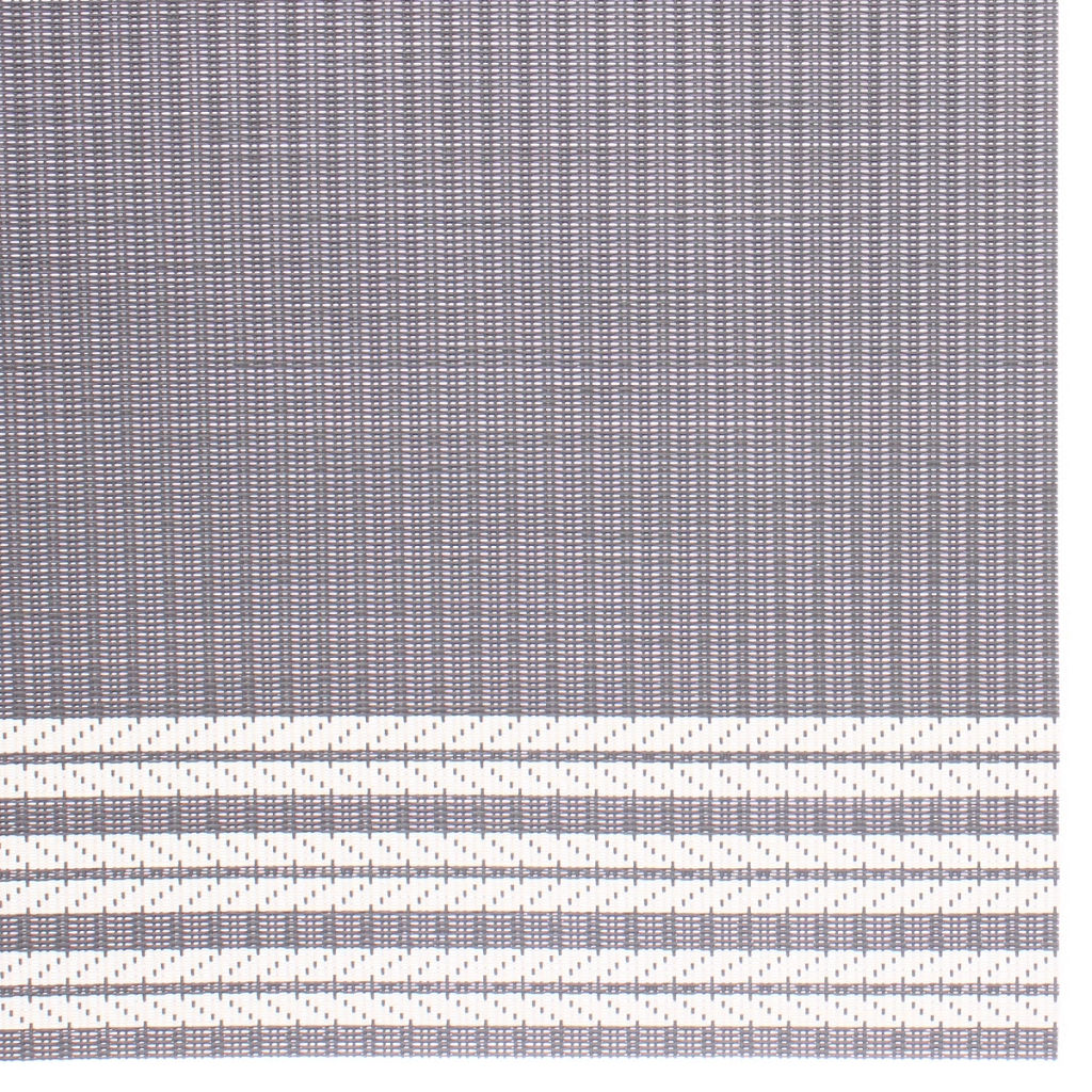 Цена за 3 шт. Салфетка на стол 30*45см "Сиена" плетеная, серая