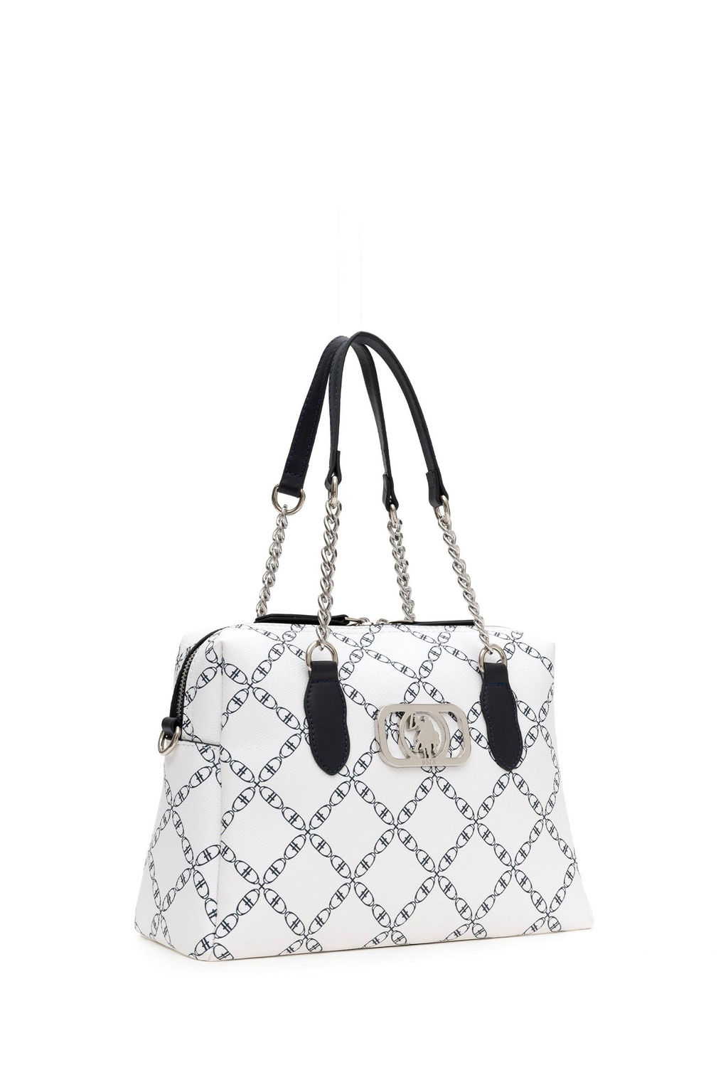 U. S. Polo Assn / Женская белая сумка через плечо - U.s. polo assn фото 4