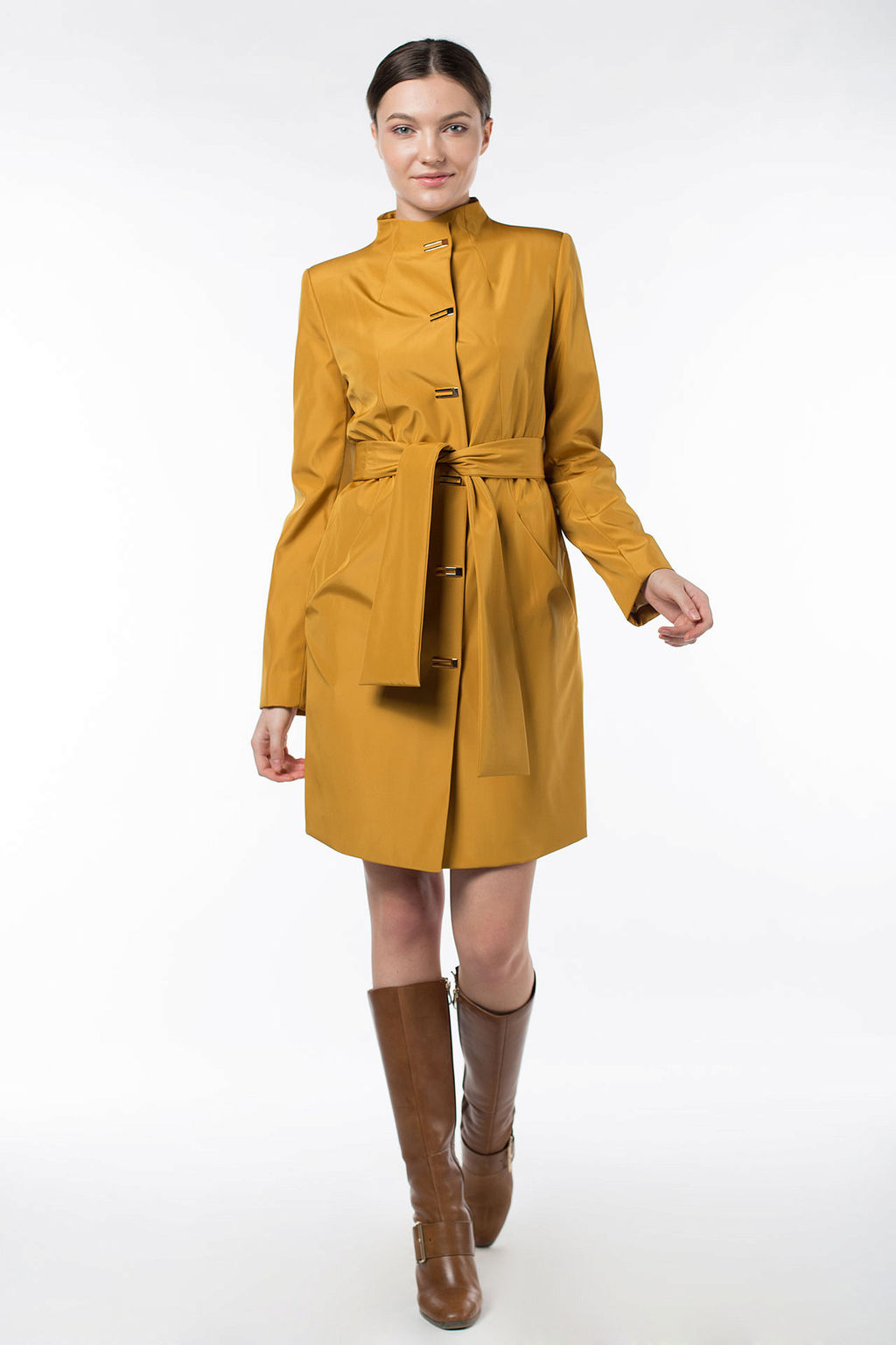 03-1999 Плащ женский (пояс) - El podio фото 2