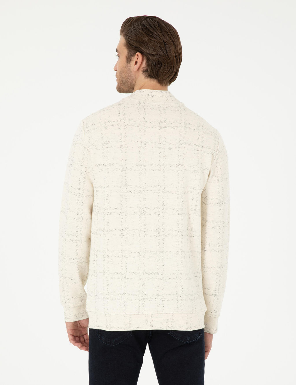 Ekru Regular Fit Sweatshirt