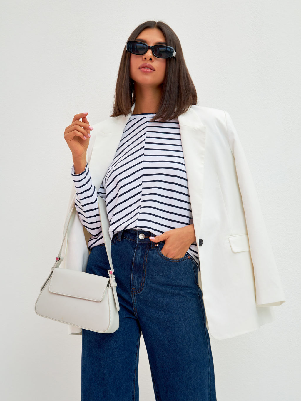 Джемпер женский KATHARINA KROSS KK-JP-0024K-UT20-синяя полоска  фото 6